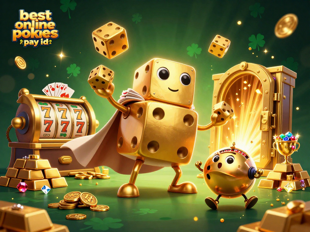 Experience the excitement of the best online pokies Australia PayID with a dynamic 3D casino scene.