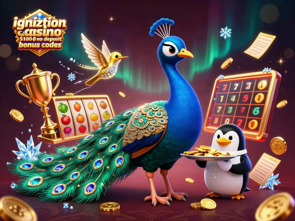 Win big with ignition casino $100 no deposit bonus codes displayed in a richly detailed 3D scene.