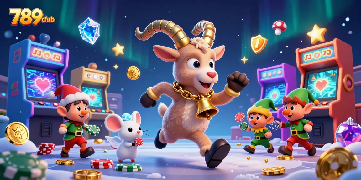 Engage with 789club as Krampus and friends create a dynamic casino of fun with gaming elements.