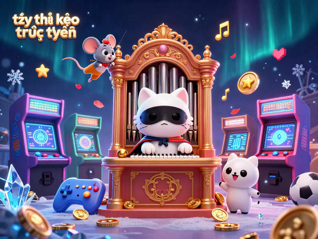 Experience the thrill of tỷ lệ kèo trực tuyến betting with our vibrant 3D casino scene.