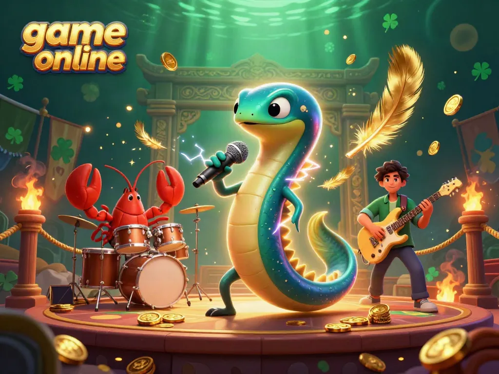 Experience thrilling game online action with a vibrant underwater casino featuring unique characters.