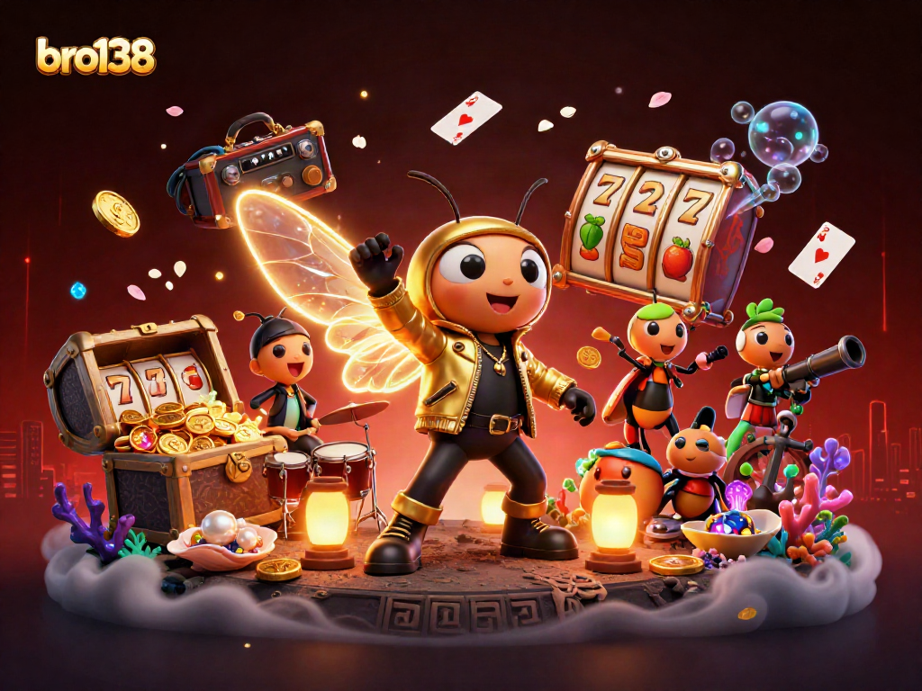 Engage in thrilling spins at bro138 with jackpot reels and vibrant casino elements.