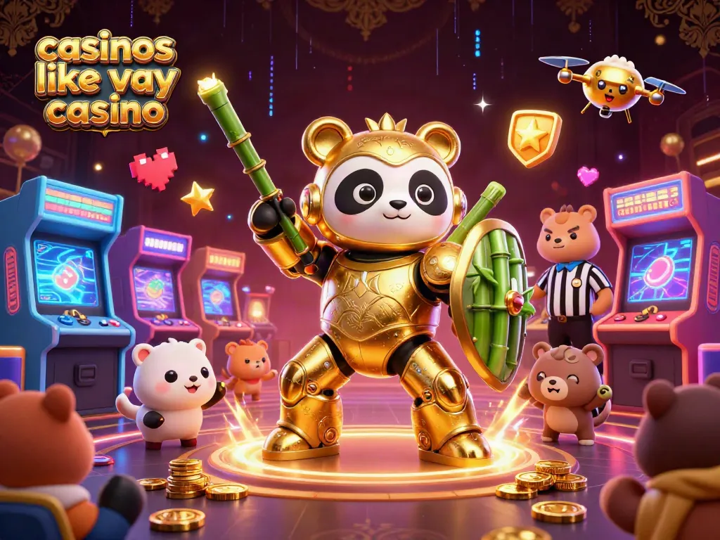 Experience casinos like yay casino with vibrant gaming elements and rich visuals in this dynamic scene.