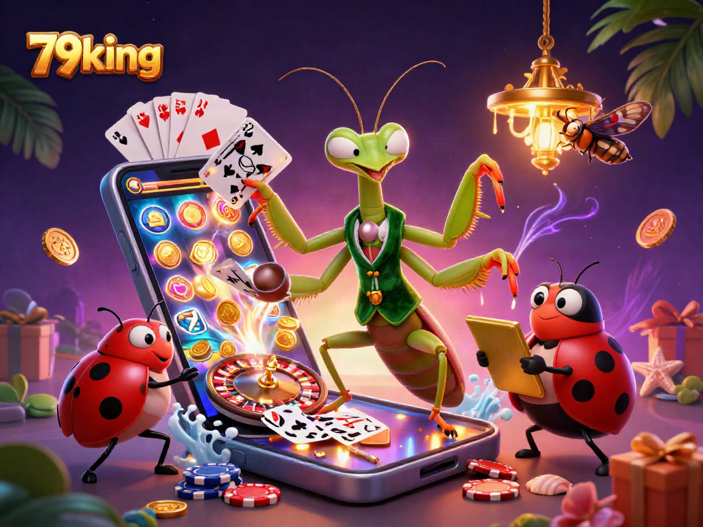 Engage in thrilling gameplay at 79king with vibrant slot machines and dynamic casino elements.