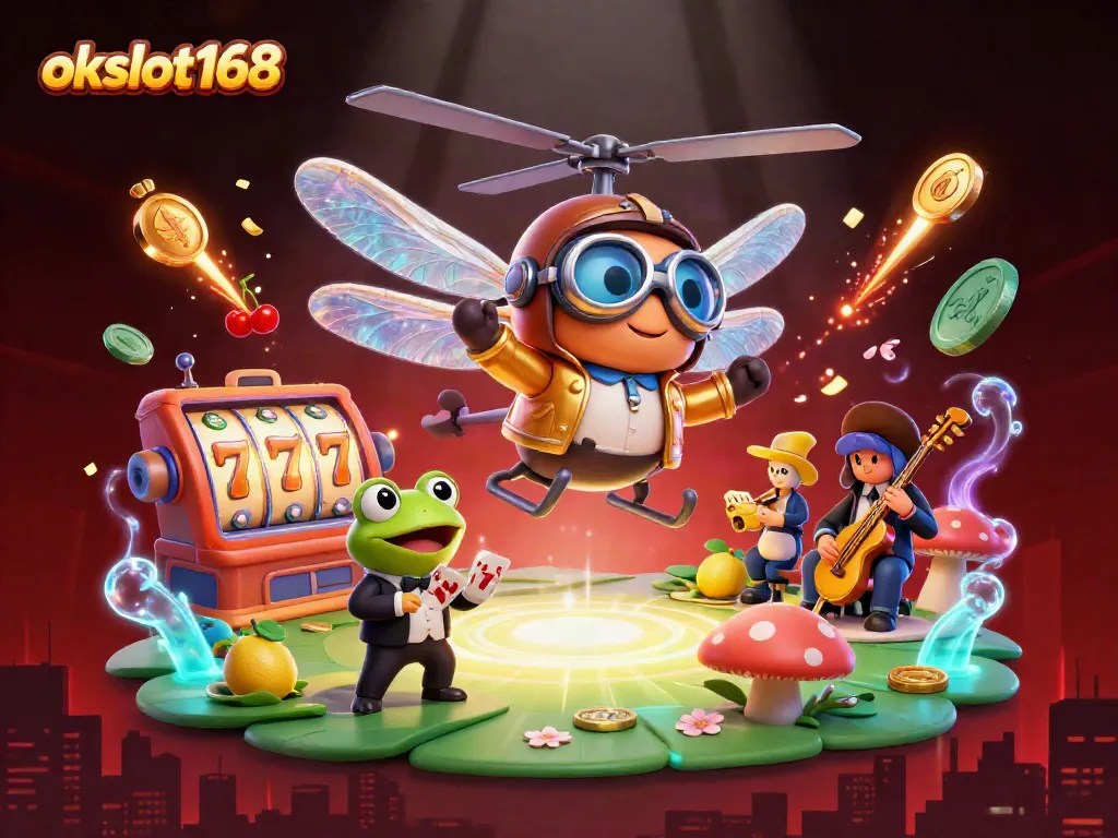เล่นเกมสล็อตออนไลน์ okslot168 พร้อมกับความสนุกสนานที่หลากหลายและโบนัสมากมาย