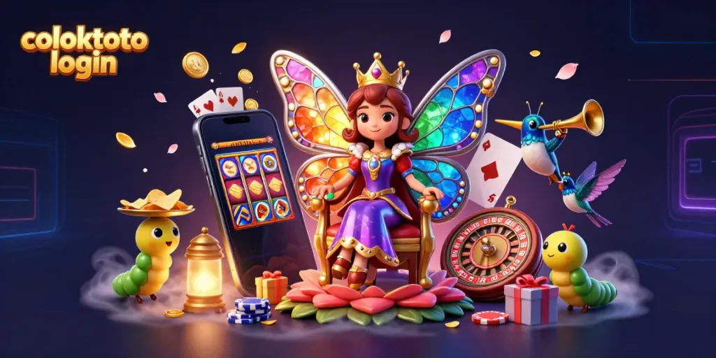 Play the exciting coloktoto login with vibrant 3D casino characters and dynamic gaming elements.