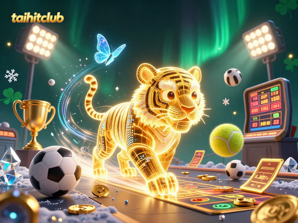 Experience thrilling action with taihitclub featuring vibrant 3D casino characters and dynamic sports elements.