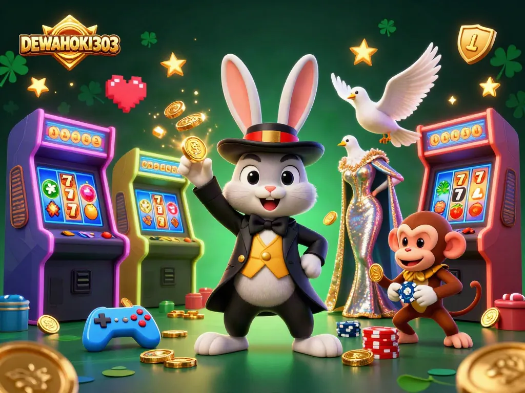 DEWAHOKI303 menarik perhatian dengan ilusi slot online yang penuh keajaiban dan kegembiraan